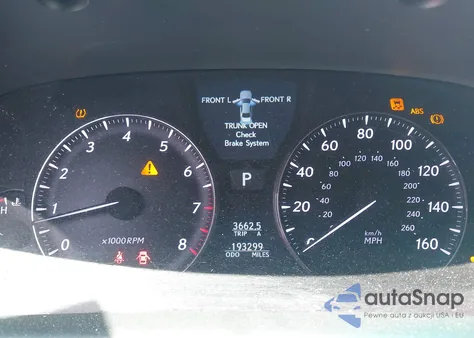 2009 Lexus Ls 460 из США, поврежденный, VIN JTHBL46F395090410